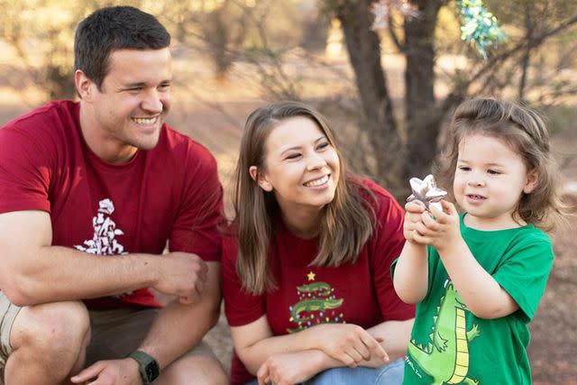 <p>Bindi Irwin/Instagram</p> Bindi Irwin family photo