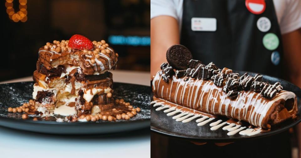 dipndip - Pancake Brownie Club & Mighty Oreo Crepe