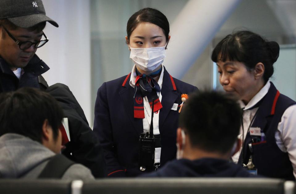 coronavirus flight attendant