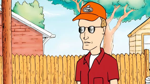 Johnny Hardwick voiced Dale Gribble on 