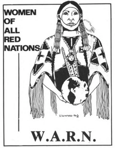 <span class="caption">Activist group Women of All Red Nations was set up in 1974 to look at issues affecting Native American women, such as forced sterilisation.</span>