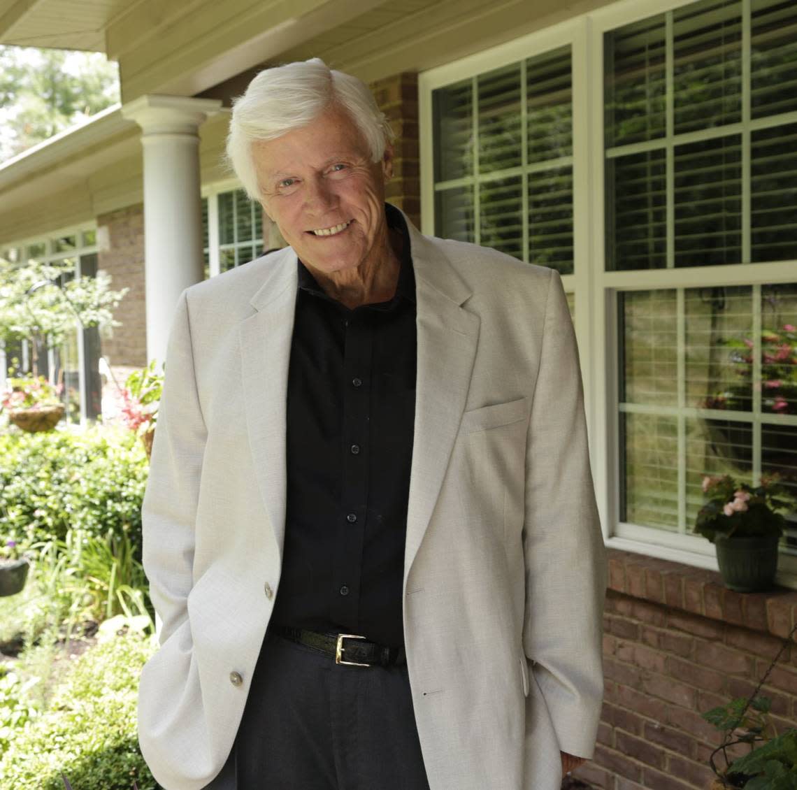 John Y. Brown Jr. at his home in Lexington, on Monday July 14, 2014. 2014 is the 50th anniversary of Brown and his partner buying Kentucky Fried Chicken from Col. Harlan Sanders. Photo by Pablo Alcala | Staff