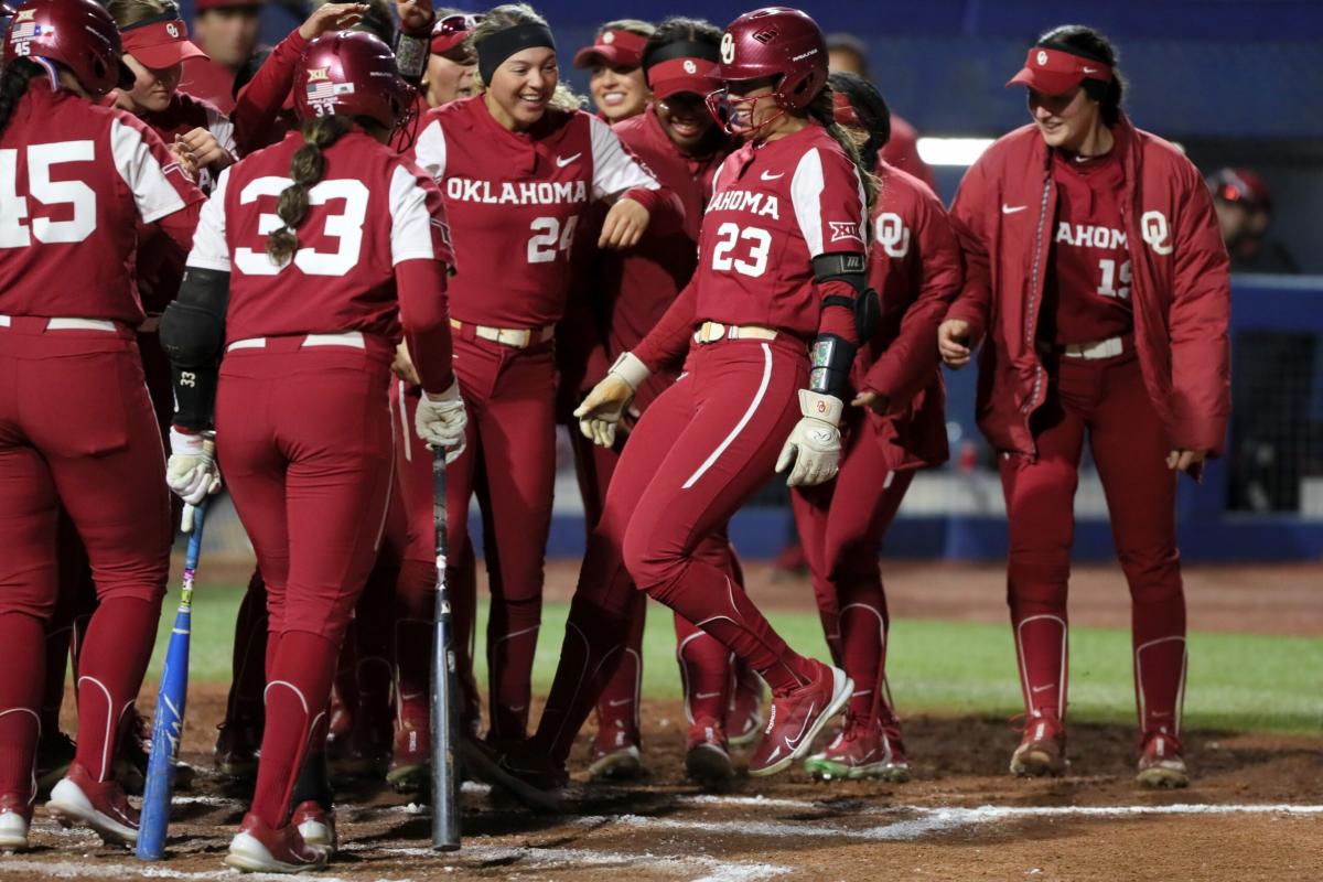 Big 12 softball standings ahead of conference opening weekend