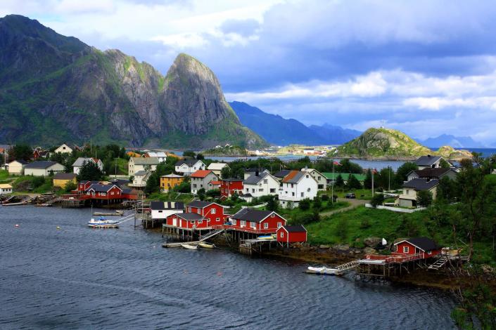 <p>Considered a prime location for catching the Northern Lights, the island village of Reine is a popular spot in Lofoten. Hundreds of cod are caught on fishing trips every year, which is a major draw on the island. </p>
