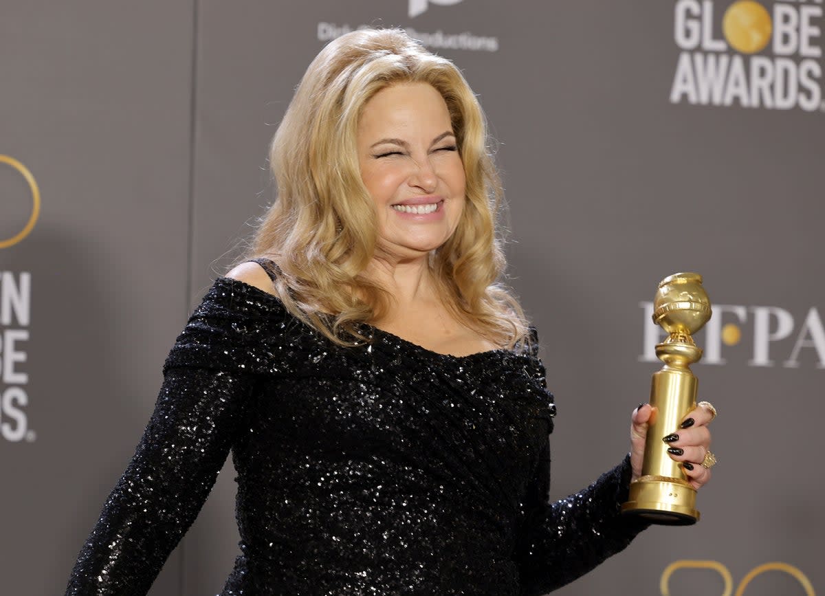 In January, Coolidge won her first Golden Globe for her role inWhite Lotus (Getty Images)