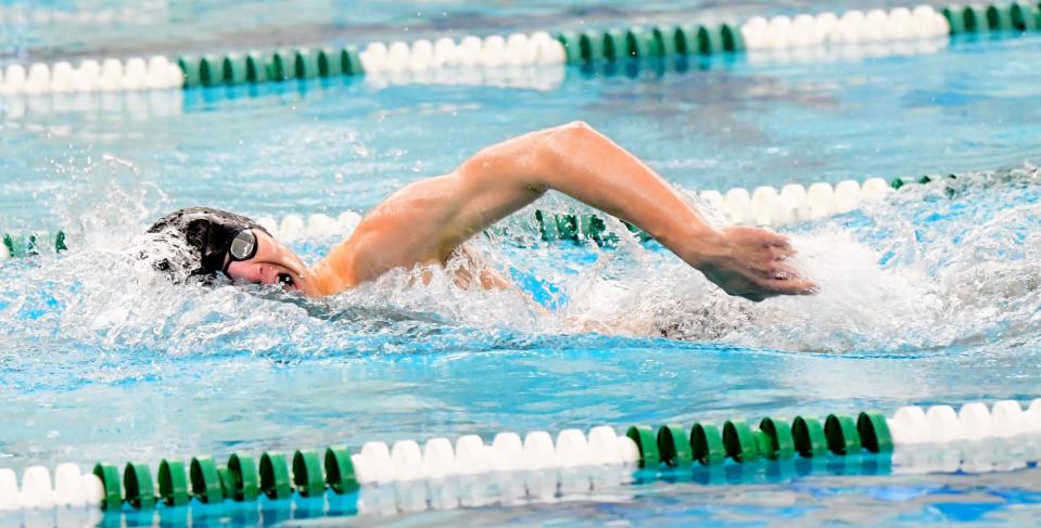 Sycamore's Bryce Menchhofer is one of the top swimmers in the Greater Miami Conference this year.