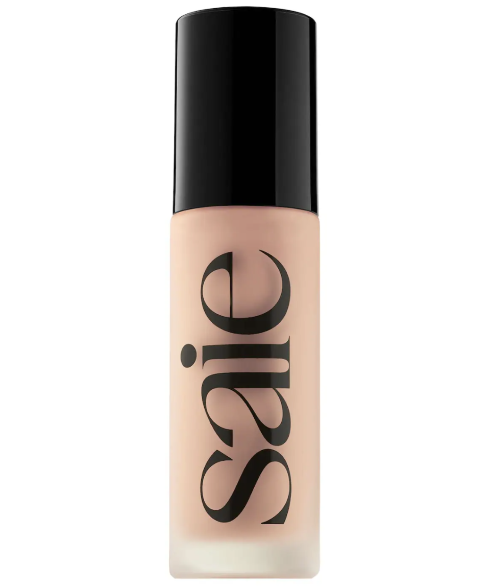 <p><a href="https://go.redirectingat.com?id=74968X1596630&url=https%3A%2F%2Fwww.sephora.com%2Fproduct%2Fsaie-glowy-super-skin-lightweight-hydrobounce-serum-foundation-P504907&sref=https%3A%2F%2F" rel="nofollow noopener" target="_blank" data-ylk="slk:Shop Now;elm:context_link;itc:0;sec:content-canvas" class="link ">Shop Now</a></p><p>Glowy Super Skin Lightweight Hydrobounce™ Serum Foundation</p><p>sephora.com</p><p>$40.00</p><span class="copyright">sephora.com</span>