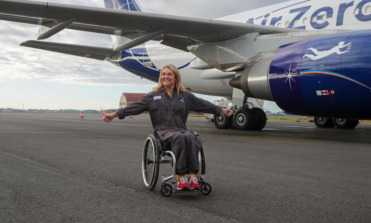 <span>Sophie Morgan's Fight to Fly on Channel 4.</span><span>Photograph: Laurent Theillet/SudOuest/Producing Sunshine</span>