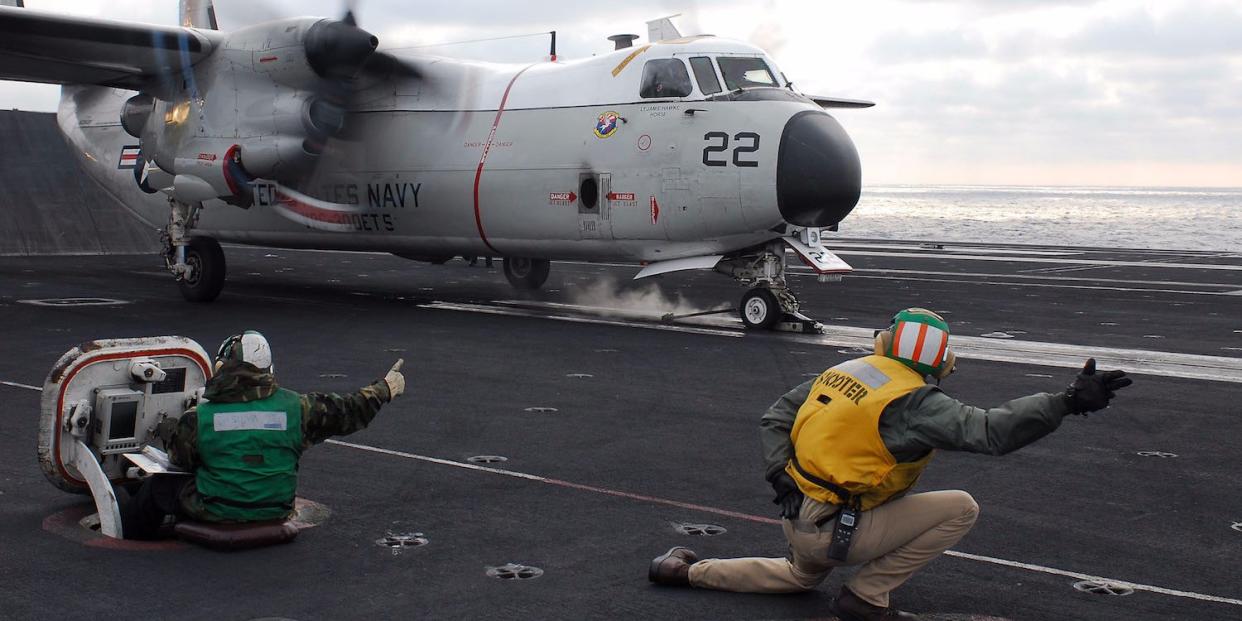 C-2A Greyhound USS Ronald Reagan