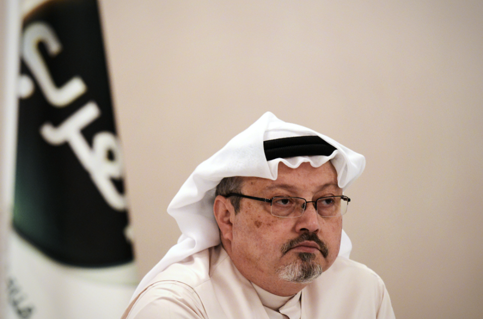 <em>Donald Trump described Jamal Khashoggi’s killing as ‘the worst cover-up ever’ (Getty)</em>