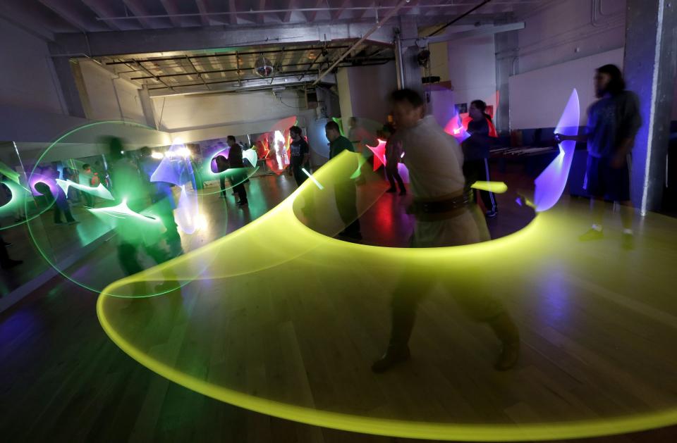 Light saber class in San Francisco