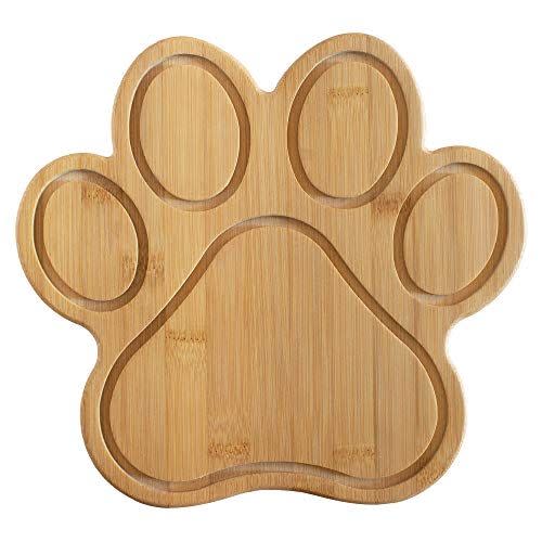 16) Paw Print Serving And Cutting Board