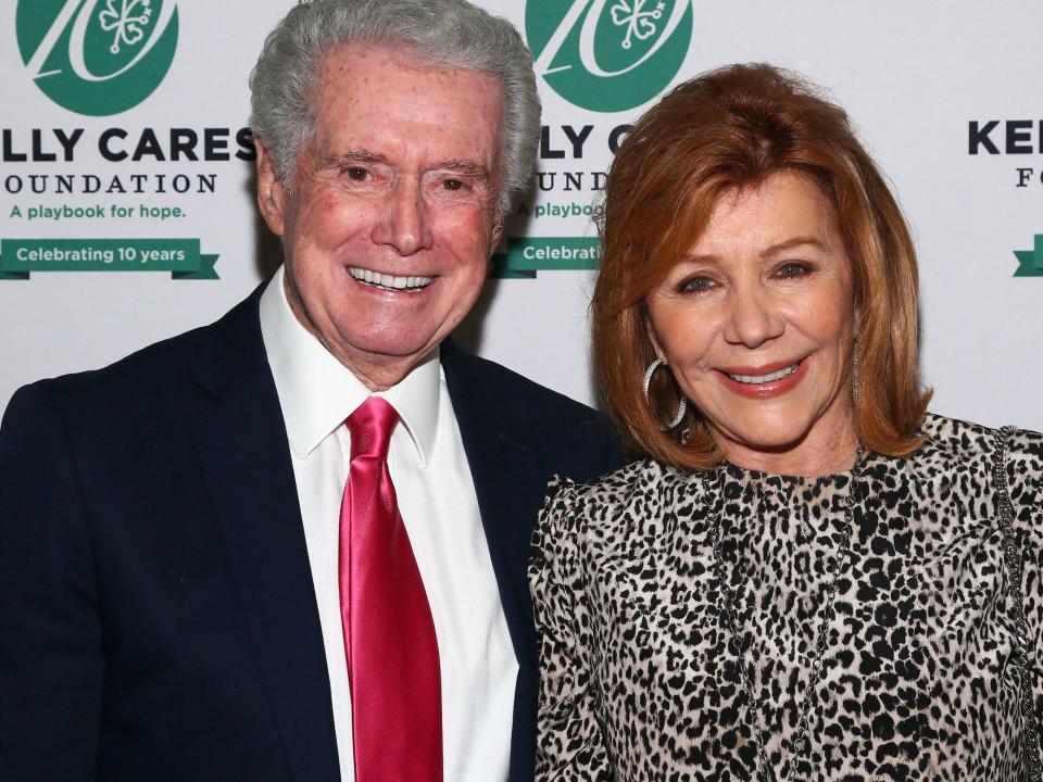 regis philbin wife joy 2018