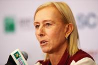 Weltsportler suchen ebenfalls die Herausforderung der Dschungelprüfungen: Wimbledon-Gewinnerin Martina Navratilova wurde 2008 Vize-Dschungelkönigin ... (Bild: Clive Brunskill/Getty Images)