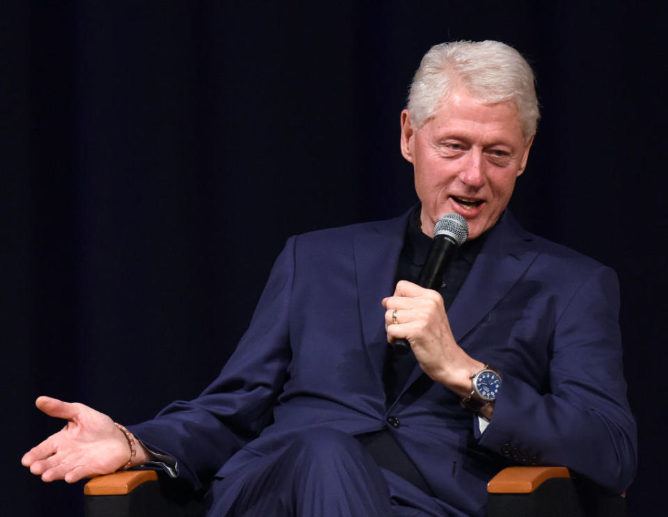 Former US President Bill Clinton. (Photo by Paul Hennessy/NurPhoto via Getty Images)