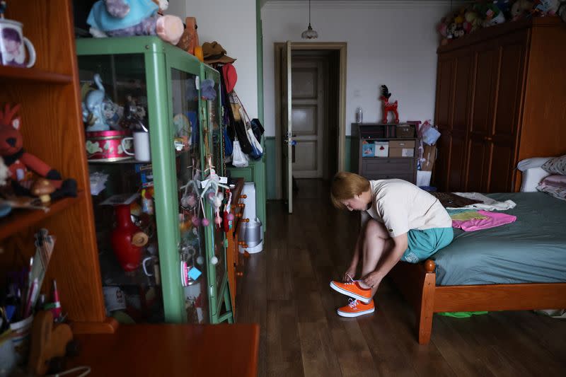 The Wider Image: Amid COVID shutdowns, Chinese women flock to skateboarding