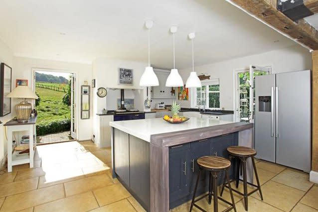 The kitchen of Badsell Park Farm