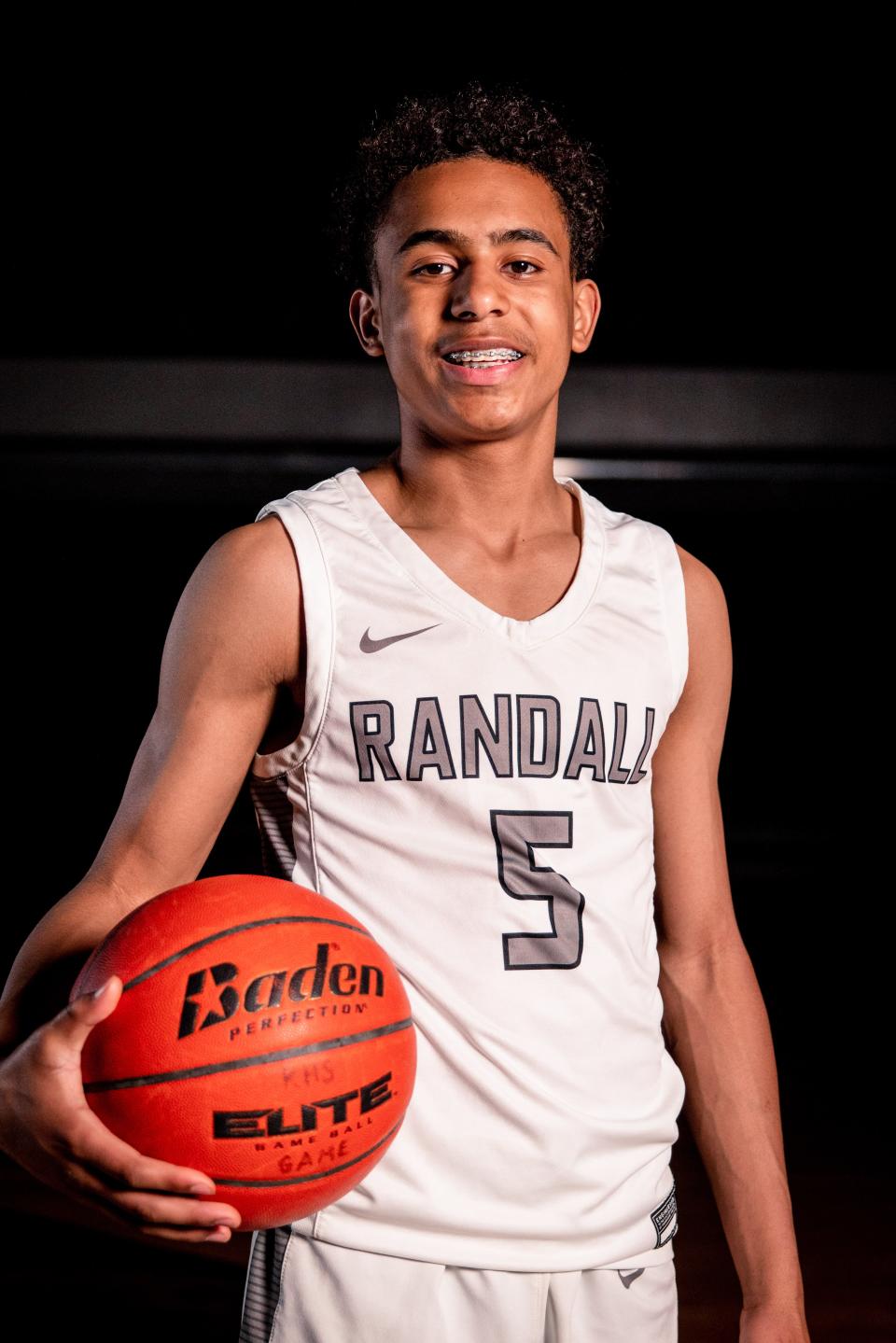 Randall's KJ Thomas was selected as the Amarillo Globe-News Boys Basketball Newcomer of the Year for 2022.