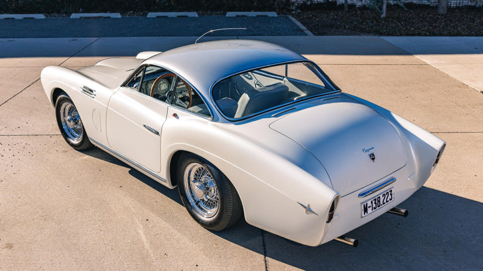 A 1954 Pegaso Z-102 Saoutchik Berlinetta Series II.