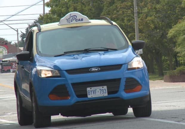 Vets Cab in Windsor is one of two companies that will be operating the free rides to vaccination sites.  (Jacob Barker/CBC - image credit)