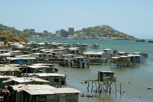 A view of Port Moresby, Papua New Guinea. Canada-based mining firm Nautilus Minerals said Tuesday it had signed China's Tongling Nonferrous Metals Group as the first customer of its pioneering Papua New Guinean sea-floor mine