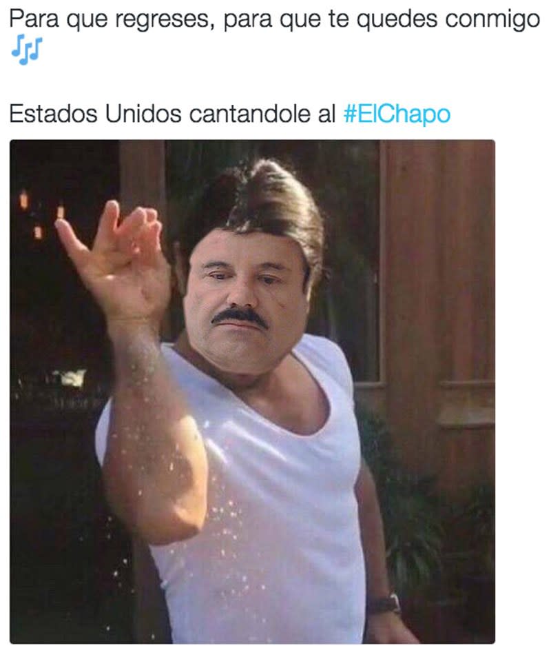MEMES por extradición de 'El Chapo' Guzmán