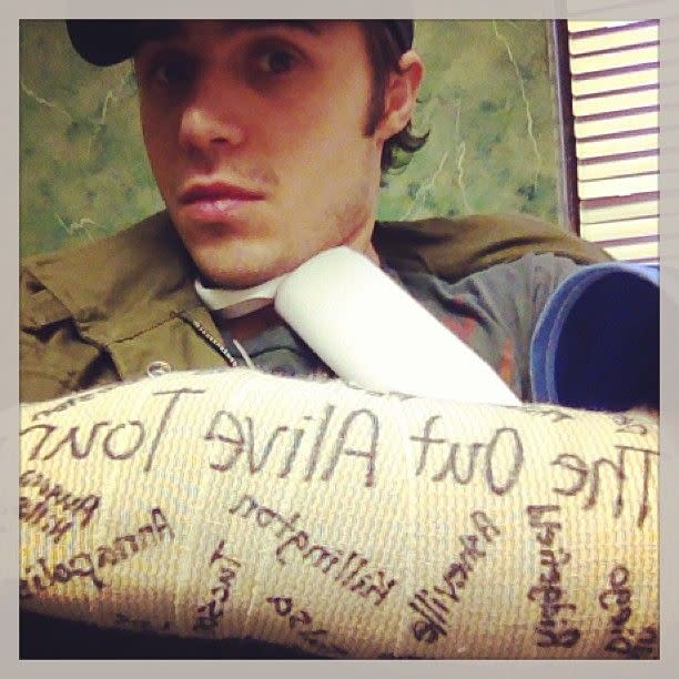 Kris Allen in January 2013. (Photo: Kris Allen)