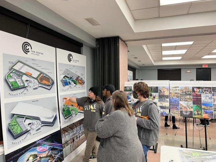 At a community meeting Jan. 25, 2023, the Town of Cary sought input from community members on what they want to see featured in The Centre, a new recreation facility being developed in the town.