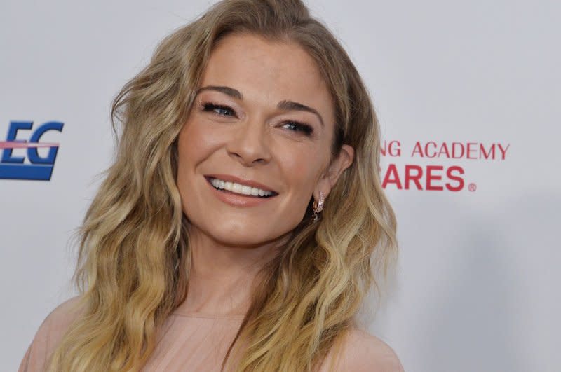 LeAnn Rimes arrives for the MusiCares Person of the Year gala honoring Aerosmith at the Los Angeles Convention Center in 2020. File Photo by Jim Ruymen/UPI