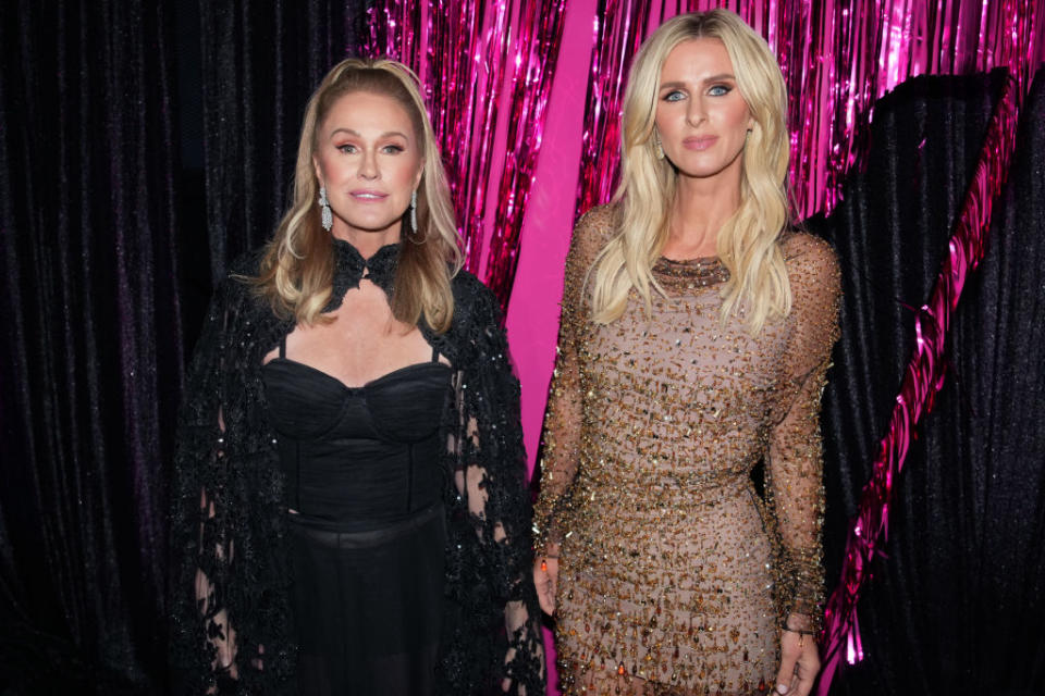 Kathy Hilton and Nicky Hilton