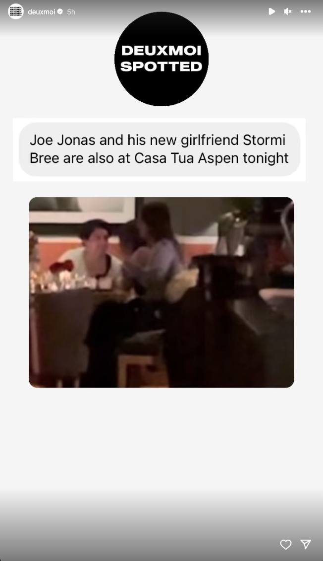 joe jonas stormi bree deux moi