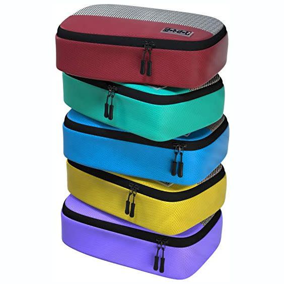8) Small Travel Packing Cubes