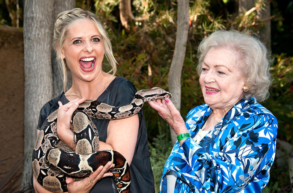 Sarah Michelle Gellar, Betty White