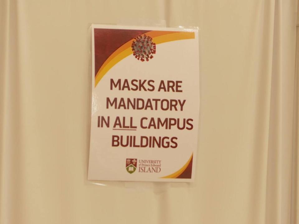 UPEI lifted the mask mandate over the summer. (Tony Davis/CBC - image credit)