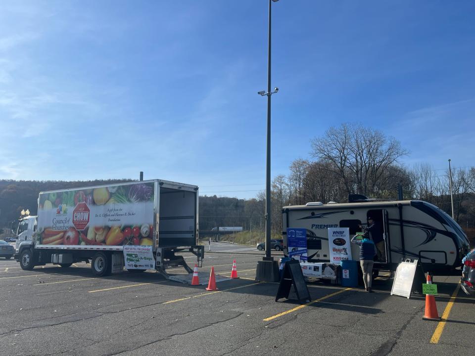 CHOW's Food-A-Bago food drive was held at Weis on Upper Front Street in Binghamton.