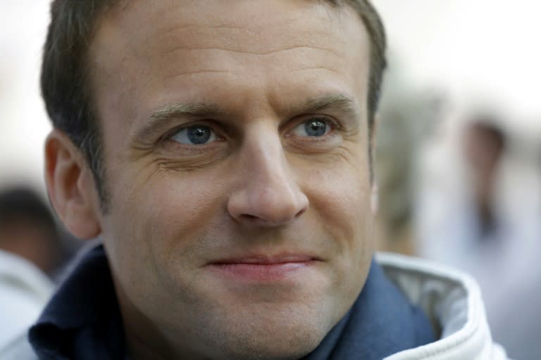 Centrist candidate Emmanuel Macron has promised to "remake" Europe