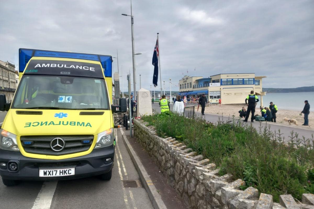 The ambulance service has responded to a medical incident which happened during the Anzac memorial service <i>(Image: Newsquest)</i>