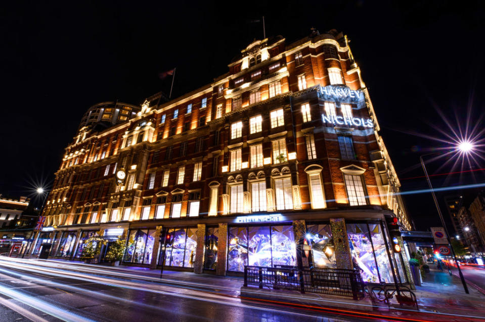 Sales at Harvey Nichols have exceeded the £200 million mark for the first time since the Covid-19 pandemic. (Photo by Joe Maher/Getty Images for Harvey Nichols)