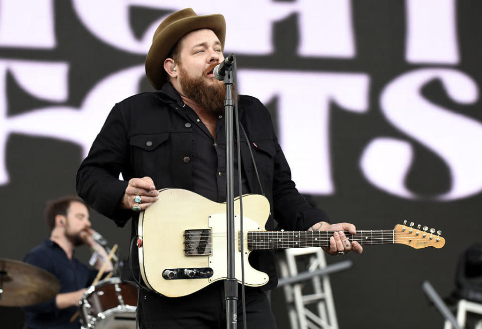 Nathaniel Raterliff of Nathaniel Rateliff and the Night Sweats performs during the Sasquatch! Music Festival at the Gorge Amphitheatre on May 28, 2016 in George, Washington. (Photo: Tim Mosenfelder/Getty Images)