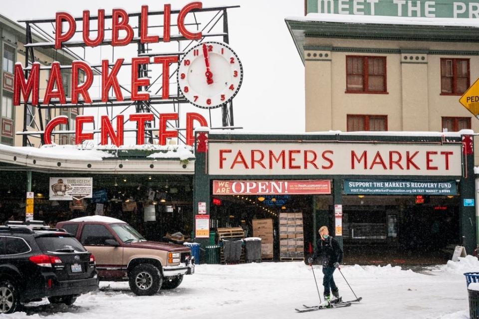 Pike Place Market farmers market