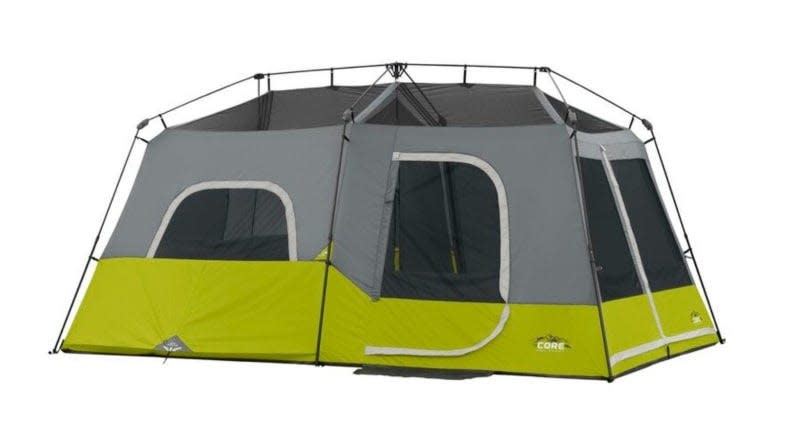 It's like a cabin but in easily transportable tent form.