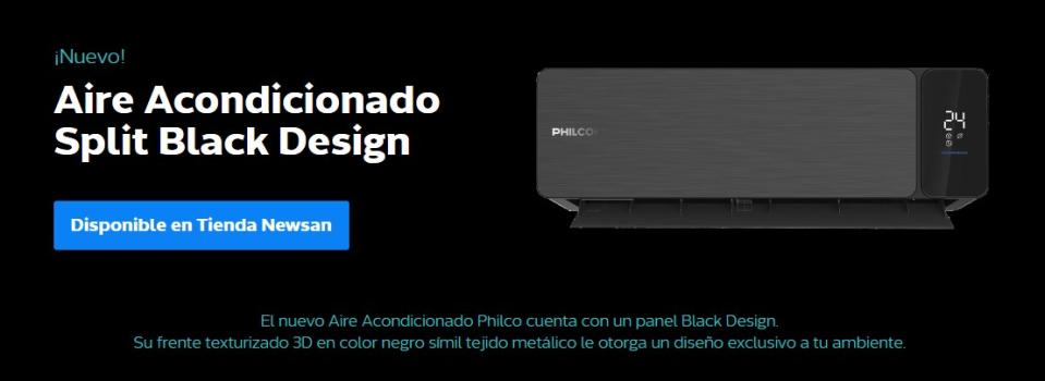 Durante el verano, Philco, marca que pertenece a la empresa Newsan, promocionó su nuevo aire acondicionado con el lema "Todos necesitamos un aire"