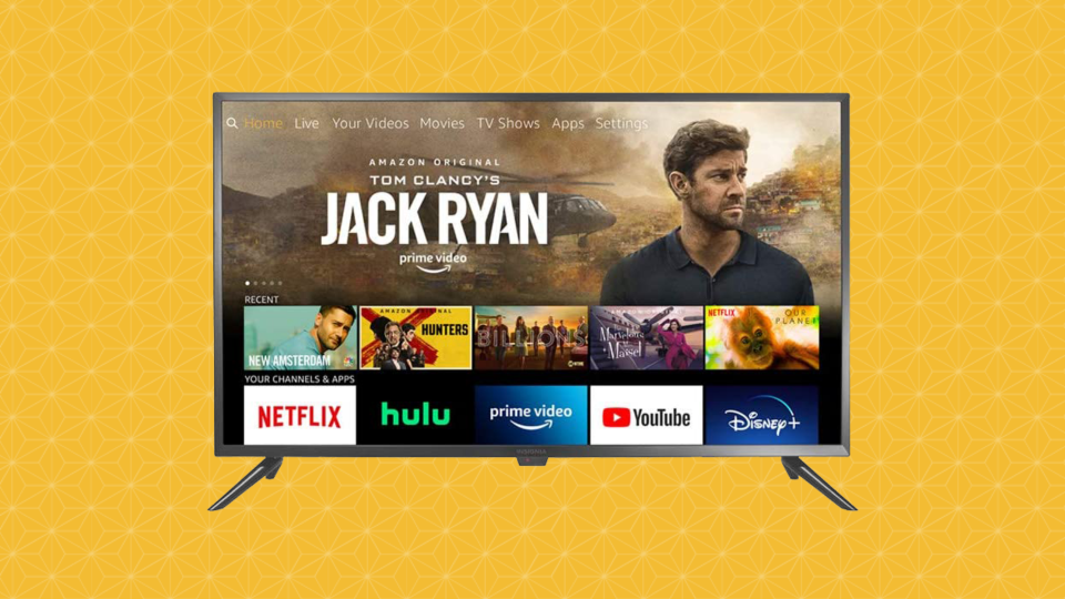 Get this Insignia 39-inch Smart HD TV—Fire TV Edition for just $180. (Photo: Amazon)