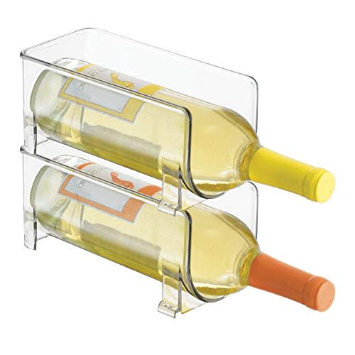 mDesign Stackable Wine Bottle Storage