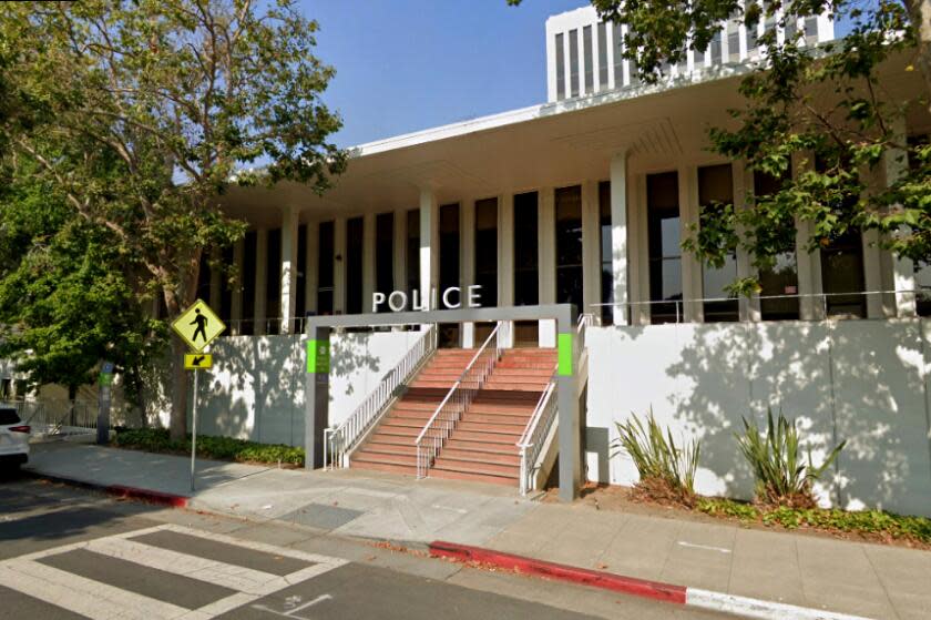 PALO ALTO, CALIFORNIA-The Palo Alto Police Department at 275 Forest Ave, Palo Alto, California as seen on Google Maps. (Google Maps)