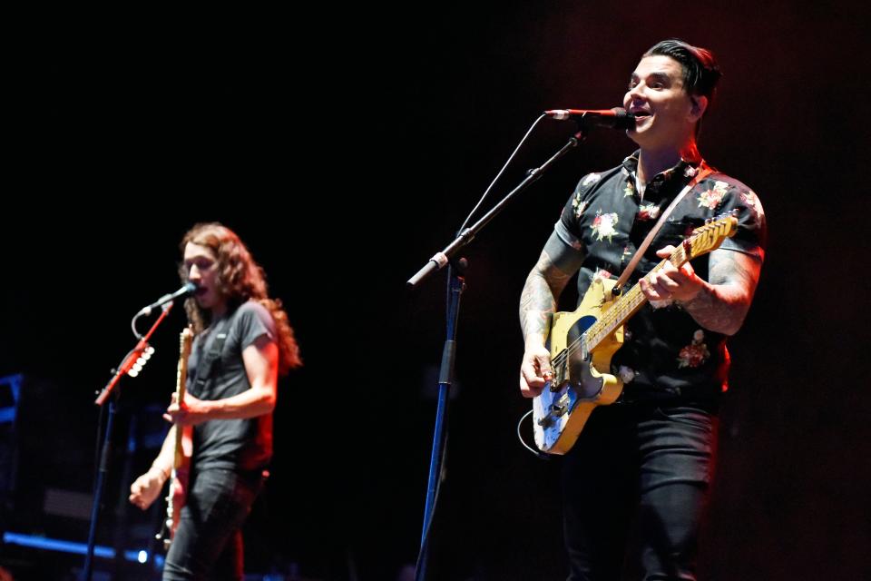 Dashboard Confessional will open for Counting Crows Aug. 12 at the Sand Mountain Park and Amphitheater.