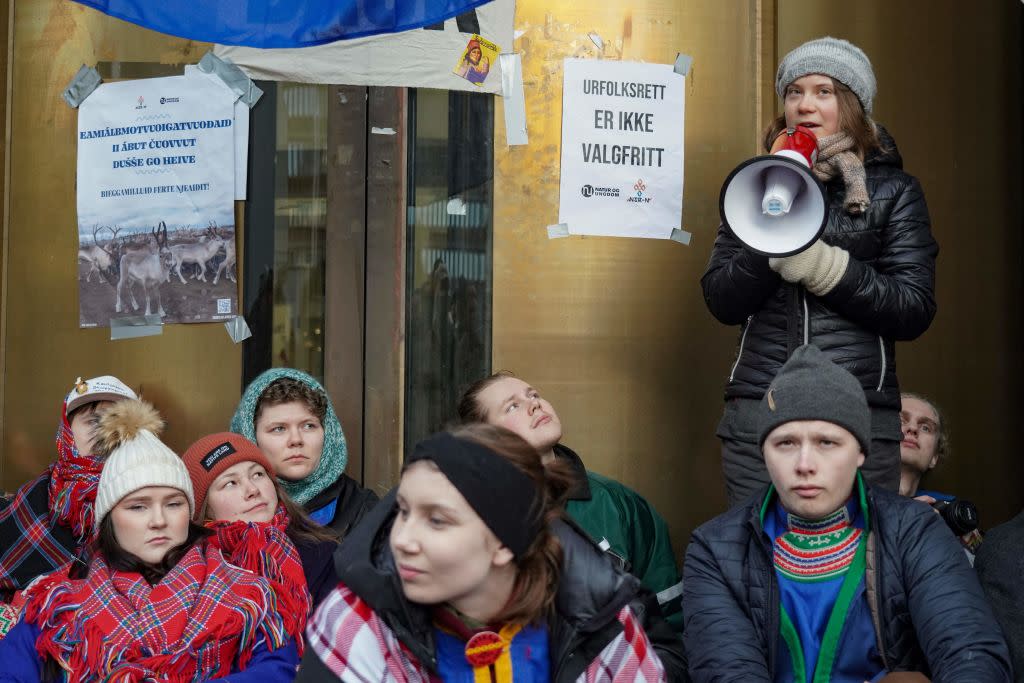 Greta-Norway-protest