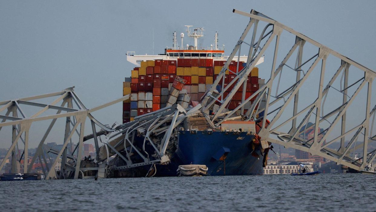 El barco se desvió de su ruta a los pocos minutos de haber zarpado de Baltimore con destino a Colombo, en SriLanka.