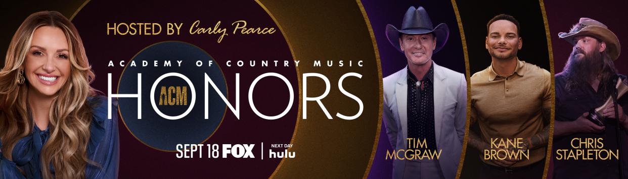 The Sept. 18-premeiring ACM Honors program celebrates noteworthy artists and executives, plus features highlight performances