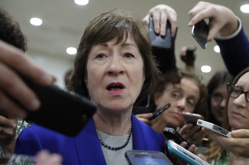 美國緬因州聯邦參議員柯林斯（Susan Collins）反對共和黨「廢除並取代」歐巴馬健保的新法案（AP）